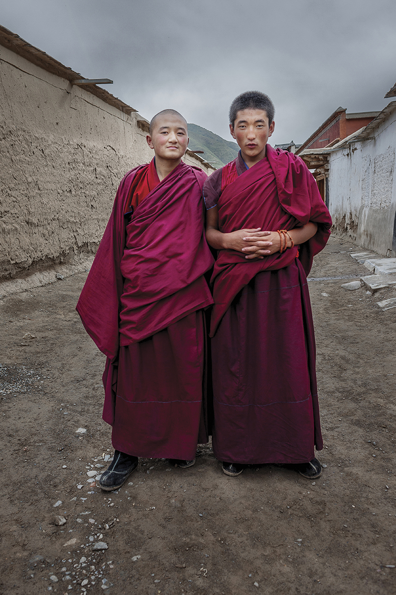 Monks. Xiahe, China