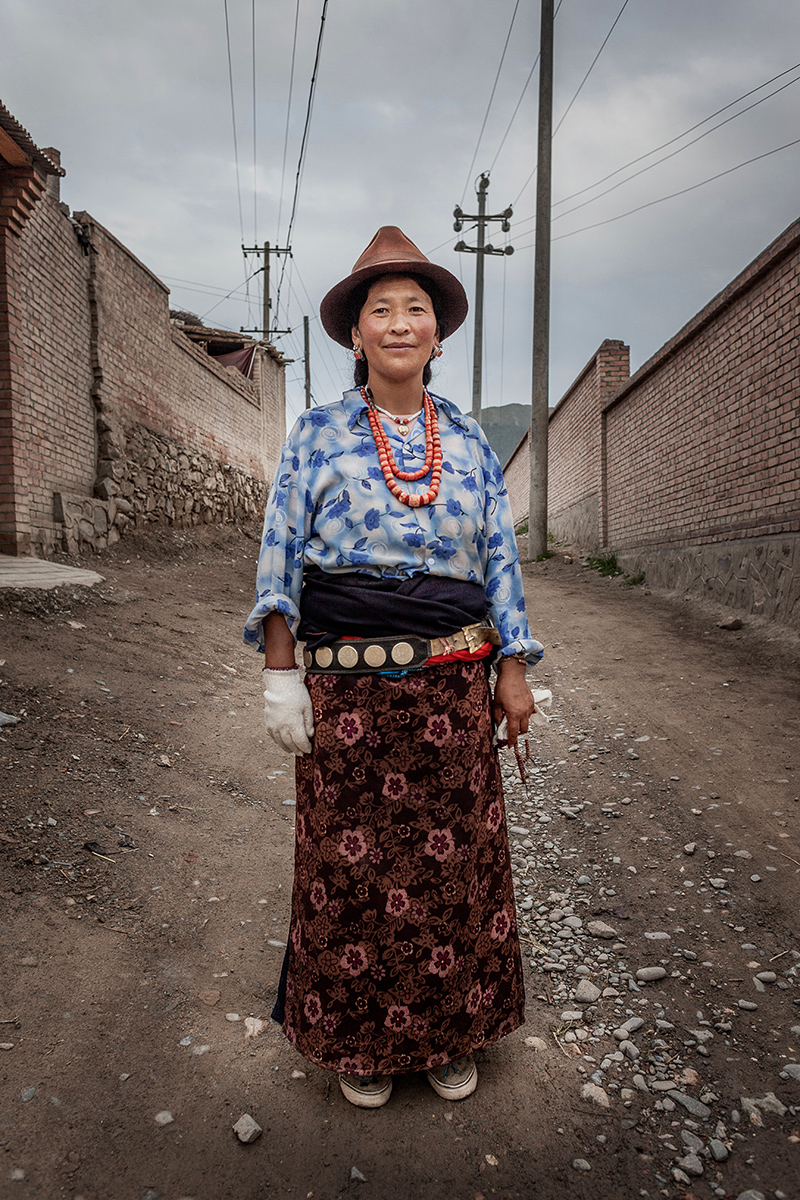 Tibetan Women. Xiahe, China