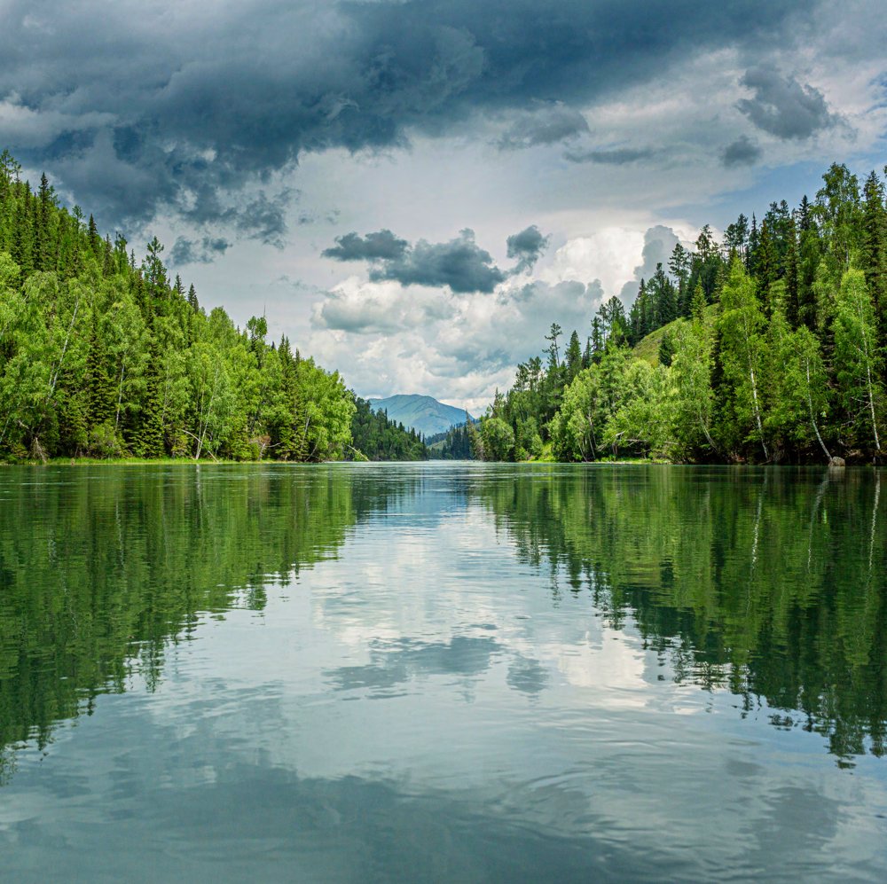 KANAS RIVER. ALTAY PREFECTURE, NORTH XINJIANG